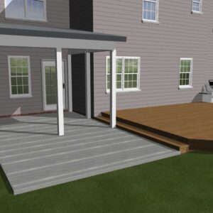 covered back porch ideas