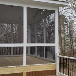 Adding a Screened In Porch to a Deck