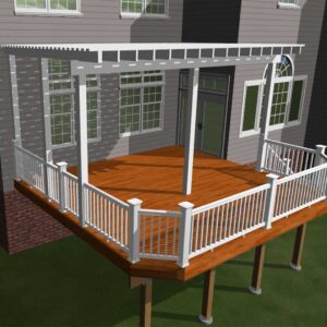 porch extension in Raleigh