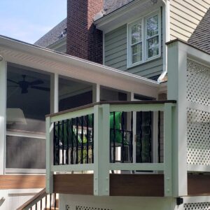 Porch Roof and Deck Expansion